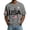 Gray, variant on Men's USA Patriotic V-Neck T-Shirt American Flag Graphic Casual Tee USA 250th Anniversary Shirt