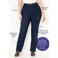 thumbnail image 3 of Catherines Women's Plus Size Right Fit Curvy Jean, 3 of 6