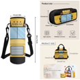 thumbnail image 7 of Bulopur Yellow School Bus Print Kids School Backpack Set 4 Pcs Breathable Durable Kids School Bag with Lunch Box, Pencil Case and Water Bottle Cover for Toddler Boys, 7 of 7