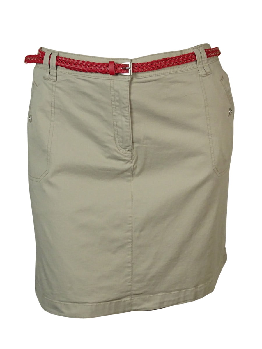 Karen Scott Women's Belted Skort