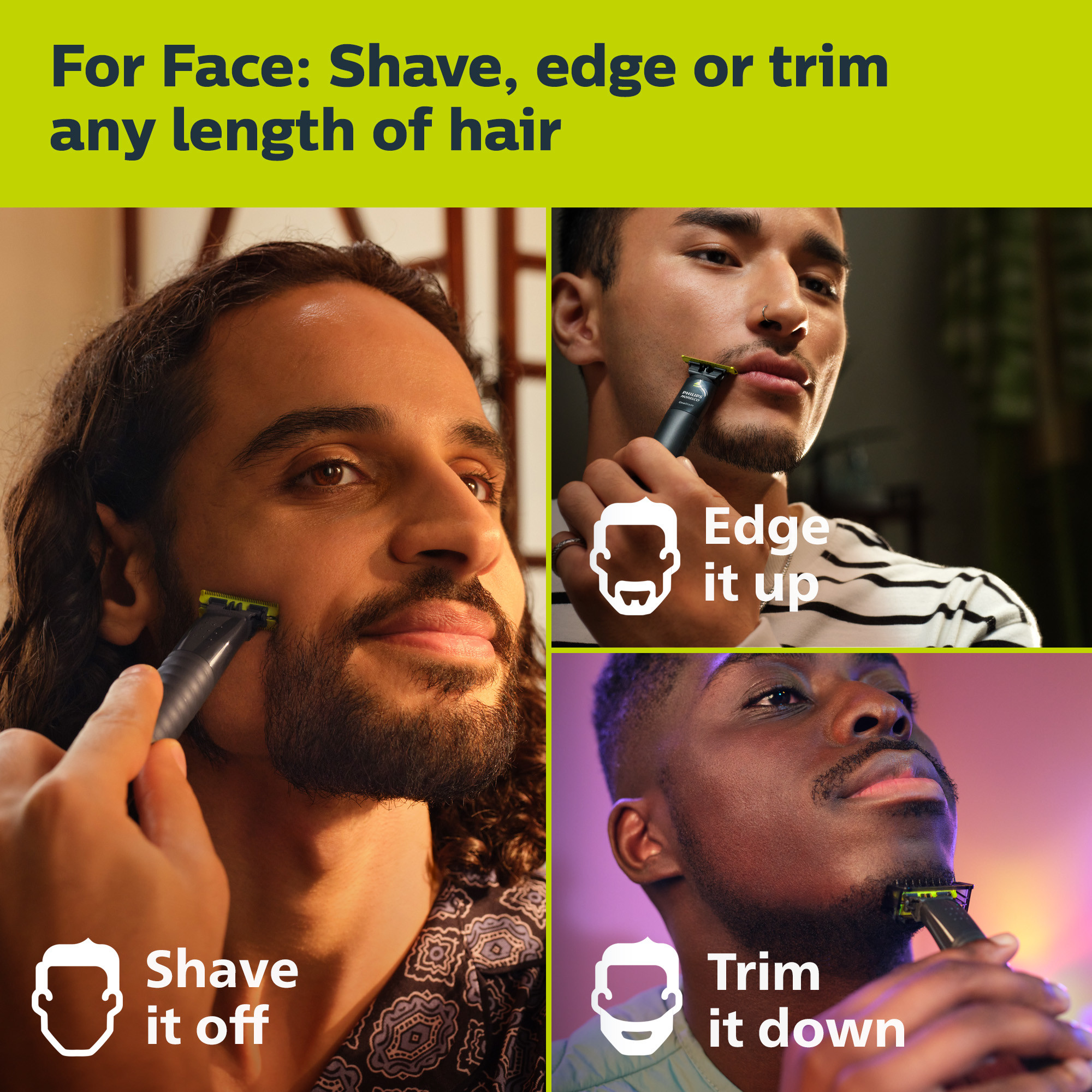 Philips Norelco OneBlade Original Face Shaver & Trimmer photo 4