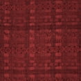 thumbnail image 1 of Ahgly Company Indoor Square Abstract Red Modern Area Rugs, 4' Square, 1 of 4