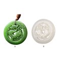 thumbnail image 4 of Guardurnaity Collar con colgante de Jade de mano de obra fina mezclada, símbolo de lujo y prestigio, colgantes de Jade, sebo blanco, 50x7mm Type3 NO3, 4 of 6
