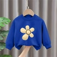 thumbnail image 2 of Ahuyic Toddler Kids Loose Top, Casual Long Sleeve Blouse For Autumns And Winter, Children's Hoodie Western-style Long Sleeved Girls' Printed Long Sleeved Base Shirt Casual Top, 2 of 3