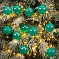 thumbnail image 4 of Colorful Pearl Christmas Ball Ornaments | Set of 12 Plastic Holiday Decorations | 6cm Tree & Ceiling Hanging Decor for Wedding & Party Display, 4 of 6