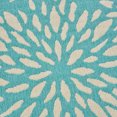 thumbnail image 3 of Noble House Claus 130x94" Indoor Fabric Floral Area Rug in Blue and Ivory, 3 of 3