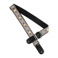 thumbnail image 2 of GLFILL Personalized Embroidered Cotton and Leather Guitar Strap Comfortable Material 312, 2 of 7