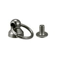 thumbnail image 4 of Unique Bargains 0.43-inch O-Ring Button Stud Rivets Screw Back Screws Rivet Dim Gray 10 Pcs, 4 of 5