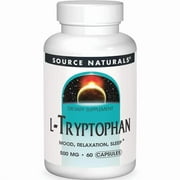 Source Naturals L-Tryptophan 500 mg 60 Capsules