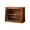 Coffee, variant on WEGFTDUOP Home Storage Products Wooden Storage Box With Glass Door Village Desktop Organizer Cabinet For Office Supplies Doll Makeup Spices 2-Tier Shelf