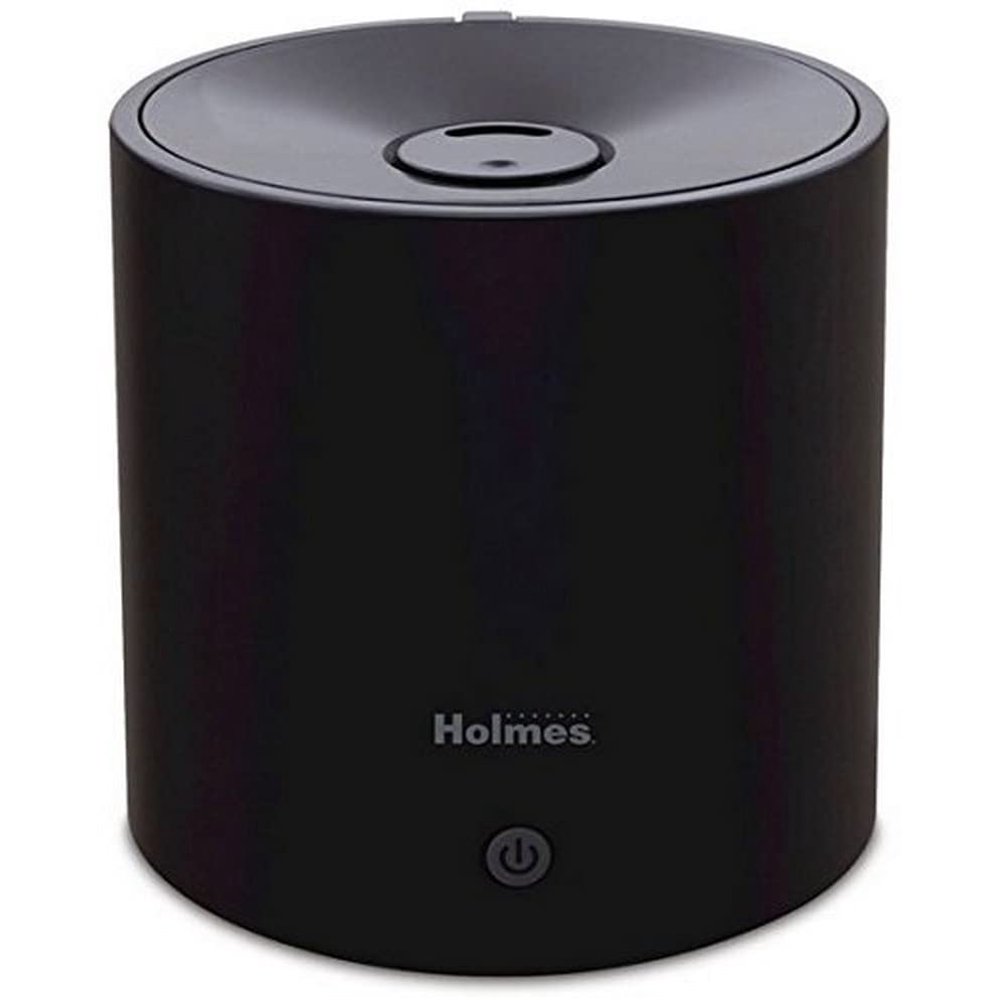 Holmes Cool Mist Ultrasonic Cylinder Humidifier 1 liter Black (HM411