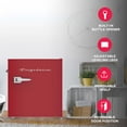 thumbnail image 5 of Frigidaire 1.6 Cu Ft Retro Mini Fridge With Side Bottle Opener Red - compact, stylish mini fridge ideal for dorms, offices, and small spaces, 5 of 15