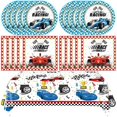 thumbnail image 1 of Decoraciones para fiesta de autos de carreras Mainivo para 20 invitados, 1 of 7