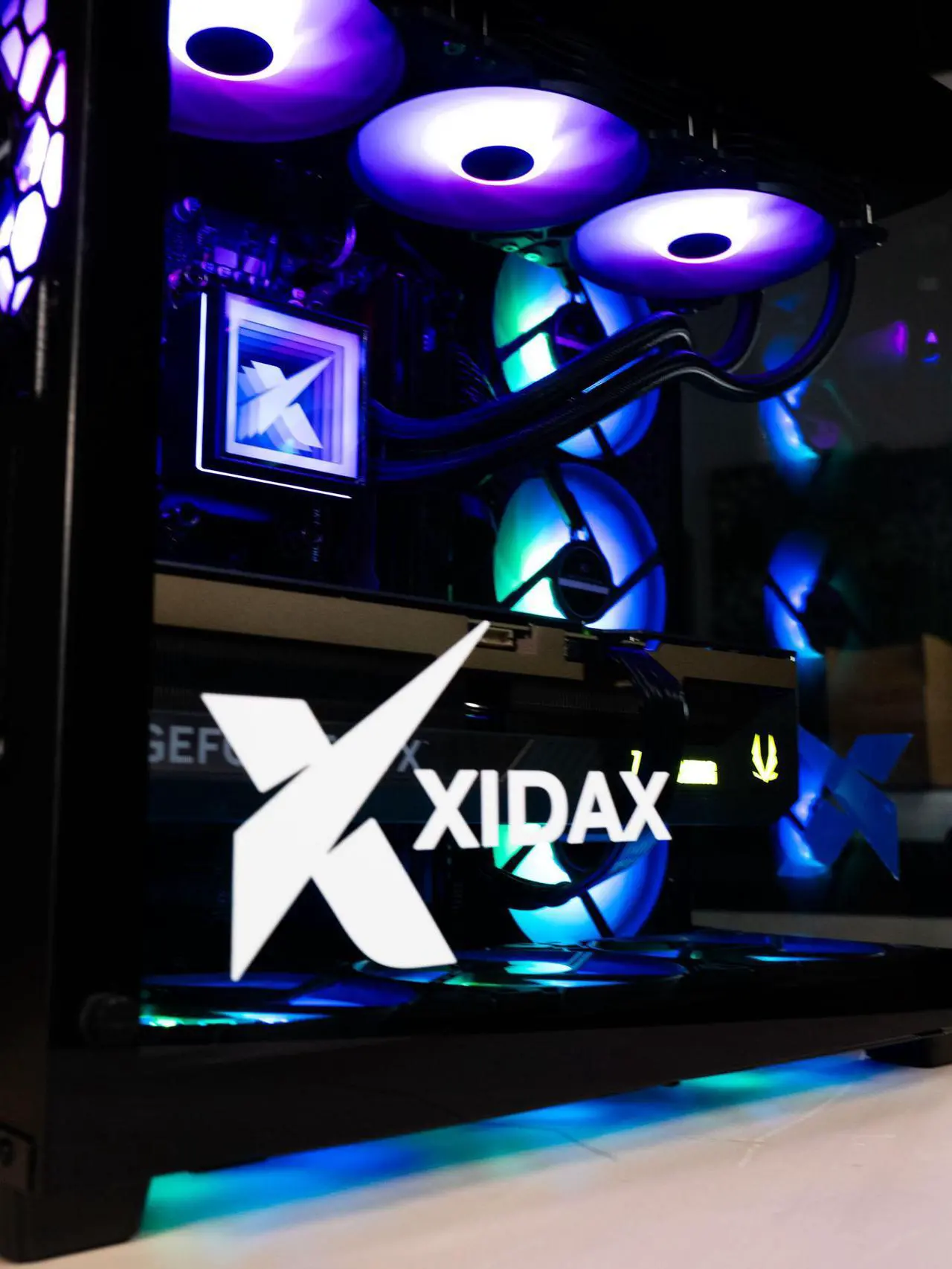 Xidax X6 XEN BLACK Gaming PC Ryzen 7 7800X3D 8c (up to 5.0 GHz)- NVIDIA GeForce RTX 5070Ti - 32GB DDR5 5600MHz - 2TB M.2 NVMe - Genuine Windows 11 Home - WIFI - Assembled & Serviced Utah USA