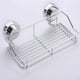 thumbnail image 4 of Caja de Almacenamiento de Succión de Baño sin Taladro con Tazas de Succión Fuertes - Organizador de Acabado Cromado Inoxidable para Fregadero de Ducha Contador de Cocina, 4 of 5