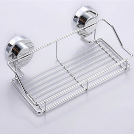 Kadlawus Shower Shelf No Drill Bathroom Organizer with Strong Suction Cups Rustproof Chrome Finish Storage Caddy for Shower Sink Kitchen Counter Kadlawus Shower Shelf No Drill Bathroom Organizer with Strong Suction Cups Rustproof Chrome Finish Storage Caddy for Shower Sink Kitchen Counter