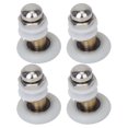 thumbnail image 3 of Glass Shower Door Parts Bathroom Door Rollers 4Pcs Load-bearing Smooth Sliding_A, 3 of 5
