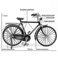 thumbnail image 2 of 26-27 1:10 Alloy Classic Retro Bicycle Model Ornament, 2 of 5
