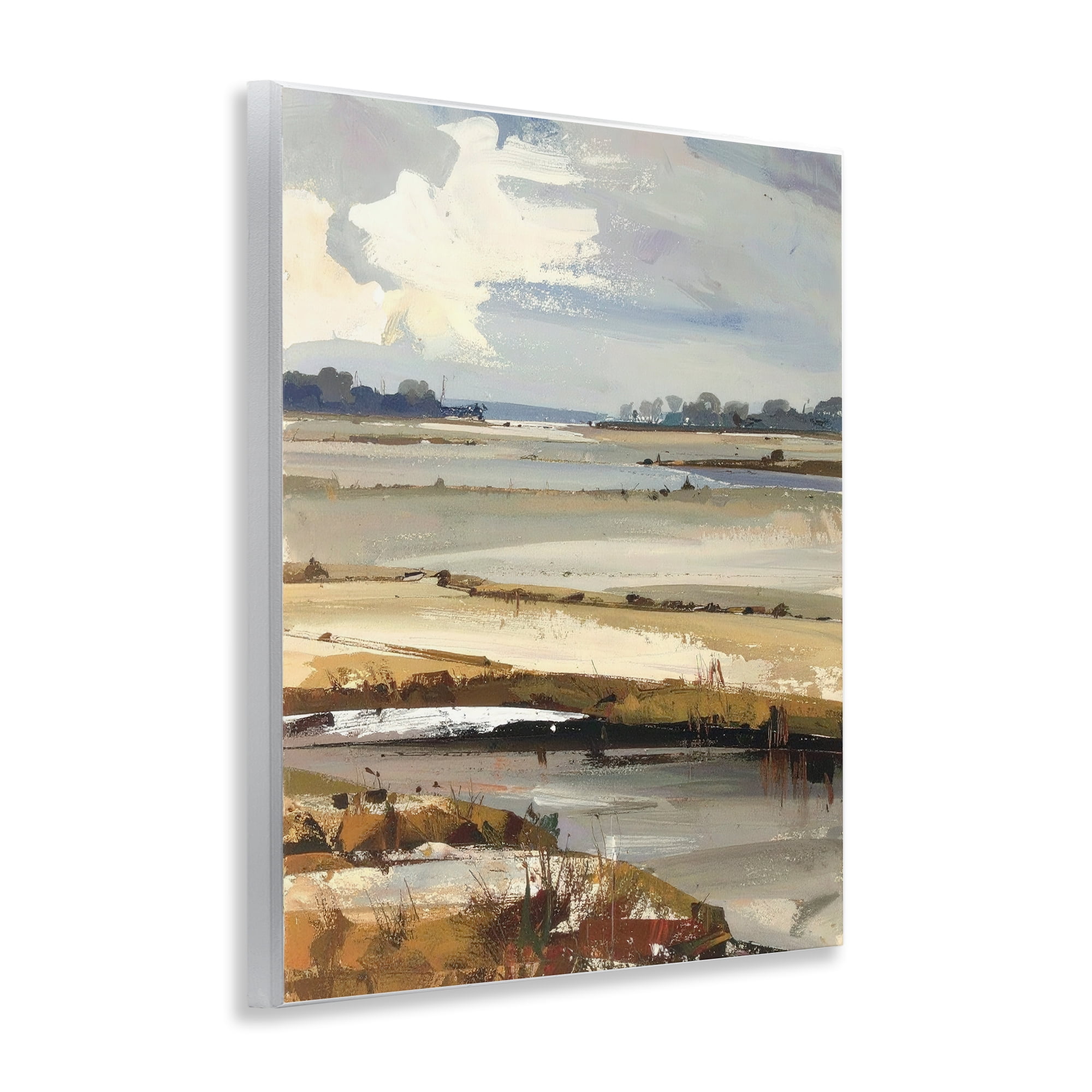 Stupell Industries Earthy Distant Horizon Wall Plaque Art, design by Alonza Saunders