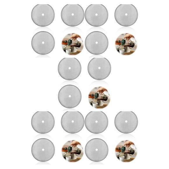 Filtro de café Matsuzay 3 uds Acero inoxidable reutilizables Type2