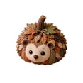 thumbnail image 2 of DIY Animal Pumpkin Sewing Kit, Halloween DIY Pumpkin Patchwork Craft Kit, Woodland Animals Craft Kits, Fabric Sewing Set for Adults, Halloween Table Home Decor, Handmade Gift for Mom, Grandmother(E), 2 of 9