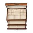 thumbnail image 4 of Mele & Co. Selma Wooden Jewelry Box in Walnut Finish, 4 of 5