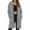 824#Light Gray, variant on Plus Size Long Fleece Hoodies for Women Zip Up Long Sleeve Fleece Hooded Jacket Oversized Tunic Sweatshirt with Pockets Fall 2025 Casual Street Style Outfits​ Army Green L