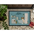 thumbnail image 3 of Red White Papillon in Bathtub Door Mat, 3 of 3