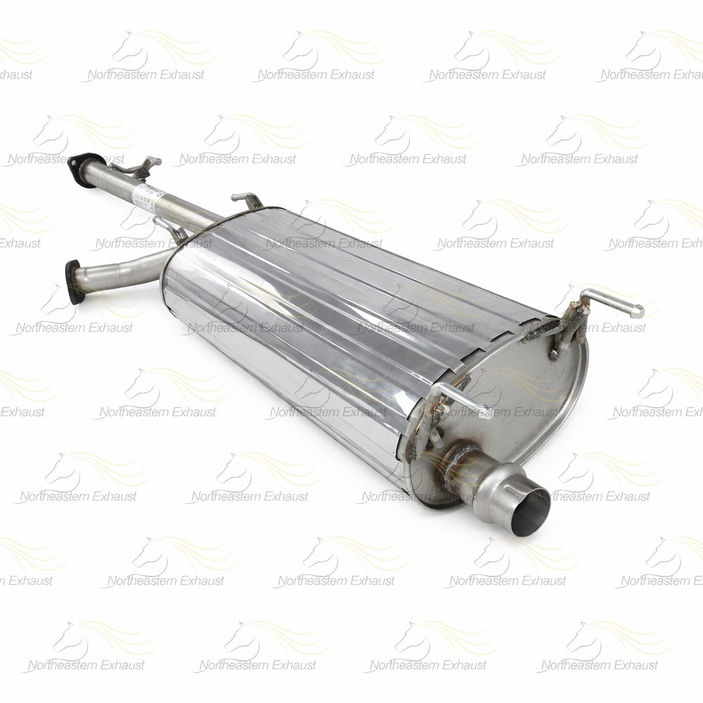 Stainless Steel Exhaust Center Muffler Fits 2001-2007 Toyota Sequoia 4.7L - Direct Fit