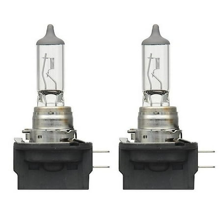 55w Clear Lens - 2x H11B Halogen 55W 12V Low-Beam Car Headlight Bulbs Bright Lights Clear Light