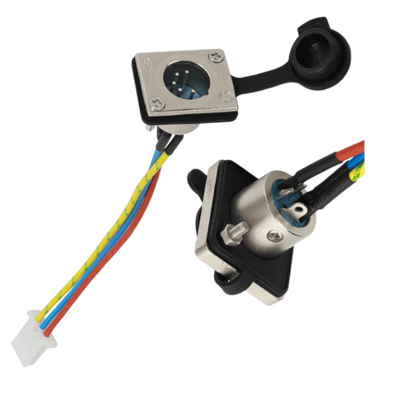 Winch Socket Connector Assembly with Plug Cover - Replaces XRC 97495-59, Fits XRC9500 & XRC12000 Winches