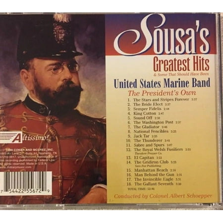 Pre-Owned Sousa's Greatest Hits by United States Marine Band (CD, 1999)