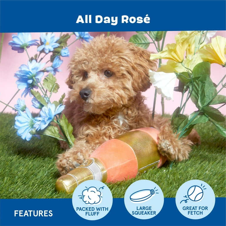 dog rose toy Rose the Daisy Plush Tug Dog Toy main image 0
