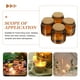 thumbnail image 5 of 4 portavelas de vidrio vacíos con aroma, vasos para guardar velas, portavelas artesanales, 5 of 6