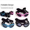 thumbnail image 2 of Gafas de sol para perros Gafas para perros Gafas para mascotas Gafas de sol con protección UV Correa ajustable para perros pequeños, 2 of 9