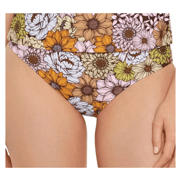Salt   Cove Junior's Cinched-Back Hipster Bikini Bottoms , Multi , S