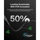 thumbnail image 3 of Cable USB-C a USB-C Belkin Eco 2 m 60W Carga Rápida Negro, 3 of 9