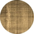 thumbnail image 1 of Ahgly Company Indoor Round Persian Brown Traditional Area Rugs, 4' Round, 1 of 4