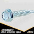 thumbnail image 3 of 1-1/2" E-Track Hex Screws w/ Self Drilling Tip (10 pk), 3 of 5
