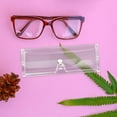 thumbnail image 4 of IFANLANDOR Hard Shell Safety Glasses Case 7Pcs Transparent Plastic for Adults, 4 of 7