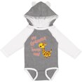 thumbnail image 3 of Inktastic My Gramma Loves me- cute giraffe Boys or Girls Long Sleeve Baby Bodysuit, 3 of 5