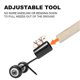thumbnail image 2 of Weeding Hook No Bending Down Weed Cutter Roller Gap Weeder Head 19 x 10cm, 2 of 4