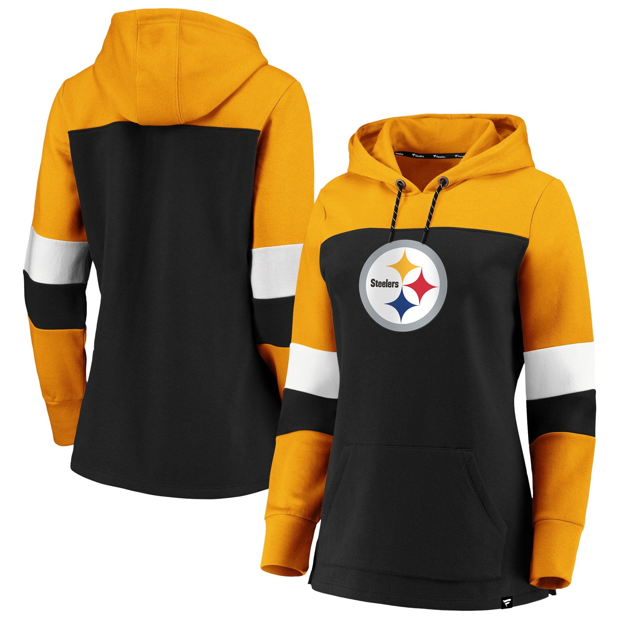 gold steelers hoodie