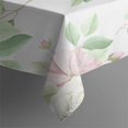 thumbnail image 5 of 60x60 Inch Waterproof Square Tablecloth, Thickened Polyester Table Cover for Dining & Parties, Floral Print, 5 of 6