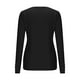 thumbnail image 5 of Heisall Womens Casual T-Shirts Long Sleeve Button-Up V-Neck Solid Color 2025 New Arrival Fashion Casual Tops, 5 of 7