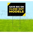thumbnail image 1 of Save Big On Close Out Models (18" x 24") Yard Sign, Includes Metal Step Stake, 1 of 6