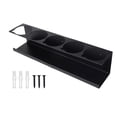 thumbnail image 3 of Spray Bottle Holder Wall Mounted Metal Spray Can Storage Rack 5 Can Organized, 3 of 9