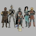 thumbnail image 2 of Men's Star Wars: The Mandalorian Farewell on Nevarro Pull Over Hoodie Athletic Heather Large, 2 of 4