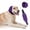 Purple, variant on Waterproof Dog Ear Muffs, Adjustable Noise-Reducing Ear Protector for Bathing & Grooming,(Pink,Medium)