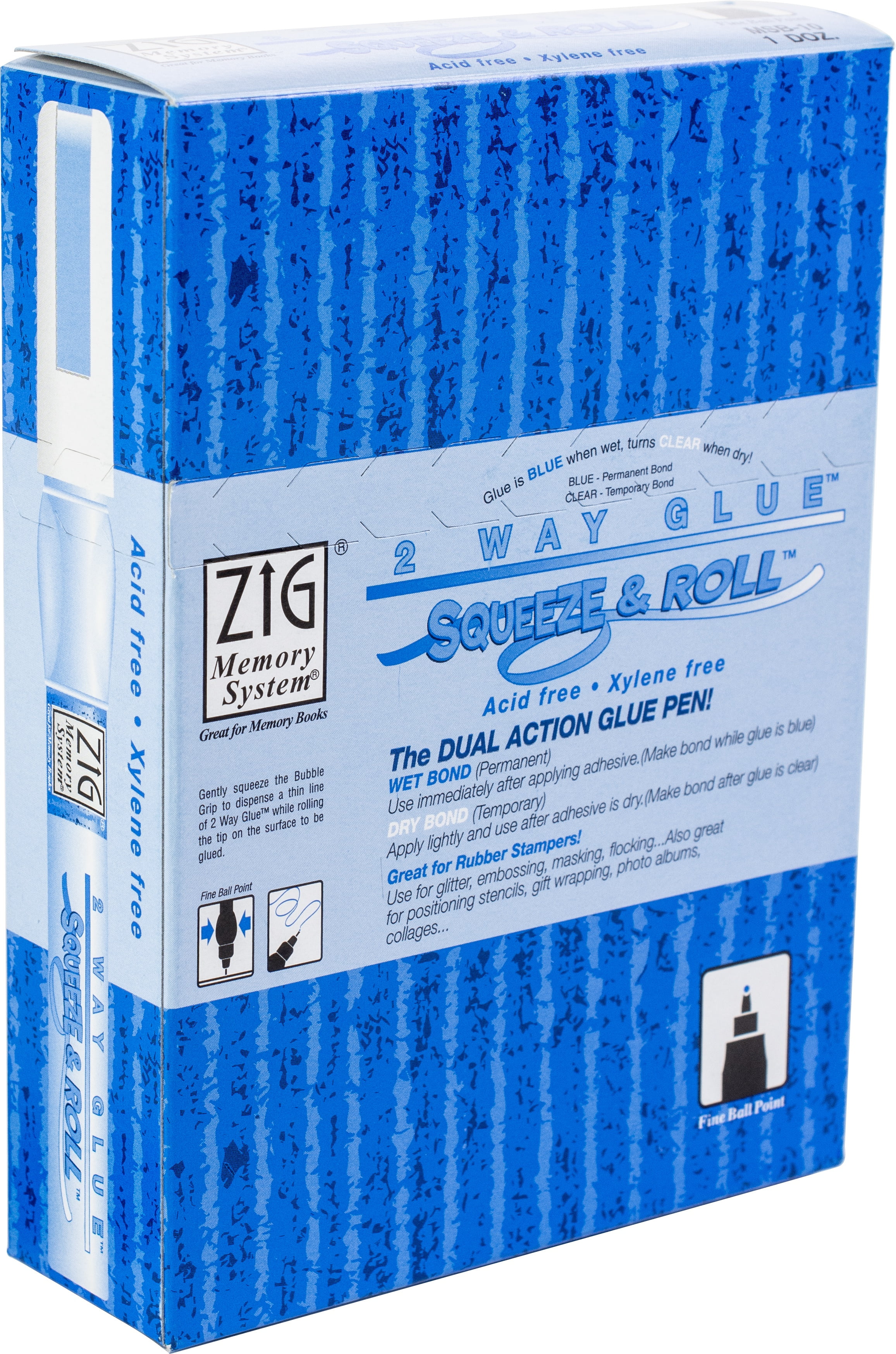 Wholesale Zig Memory System 2 Way Glue Fine MSB-20M
